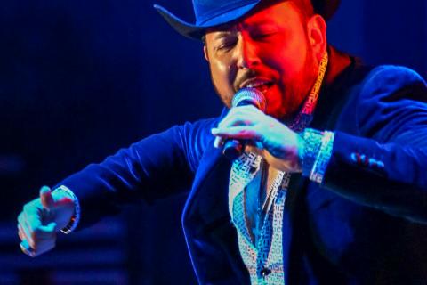 Lights and audio for Roberto Tapia at Boots in the Park Norco, California