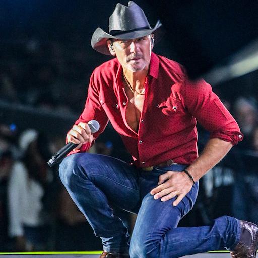 Country music artist Tim McGraw