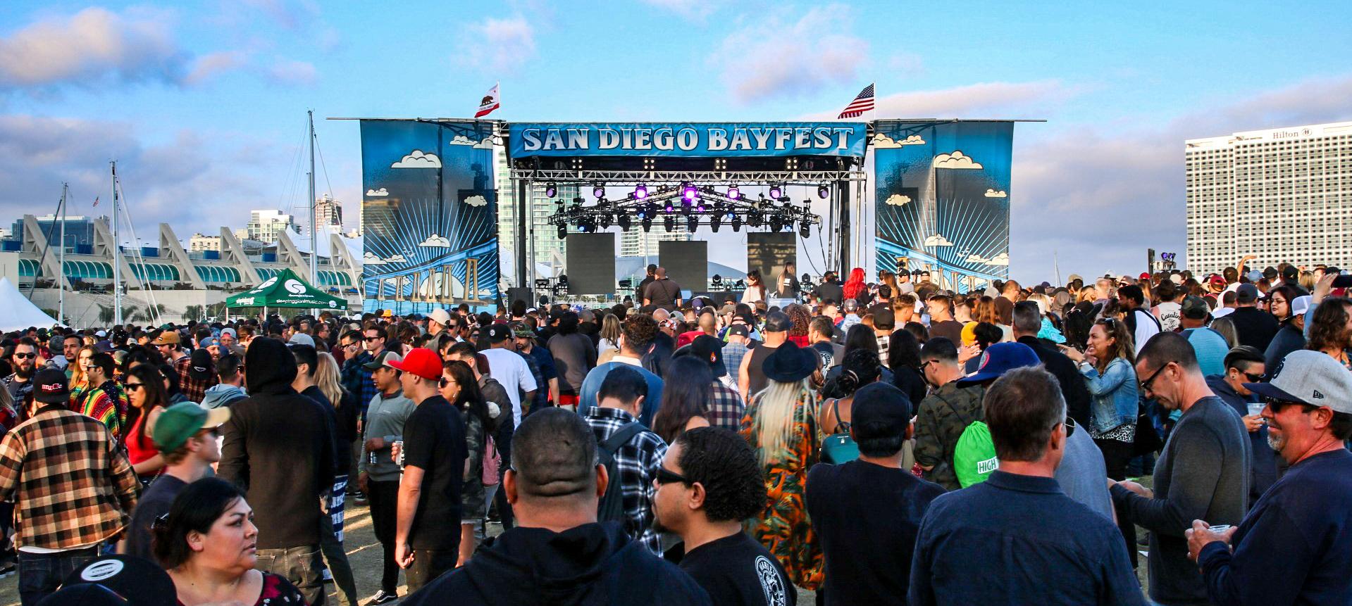 San Diego Bayfest 2019  Embarcdero Park North Slightly Stoopid Tribal Seeds Fortunate Youth Hirie Don Carlos Band of Gringos