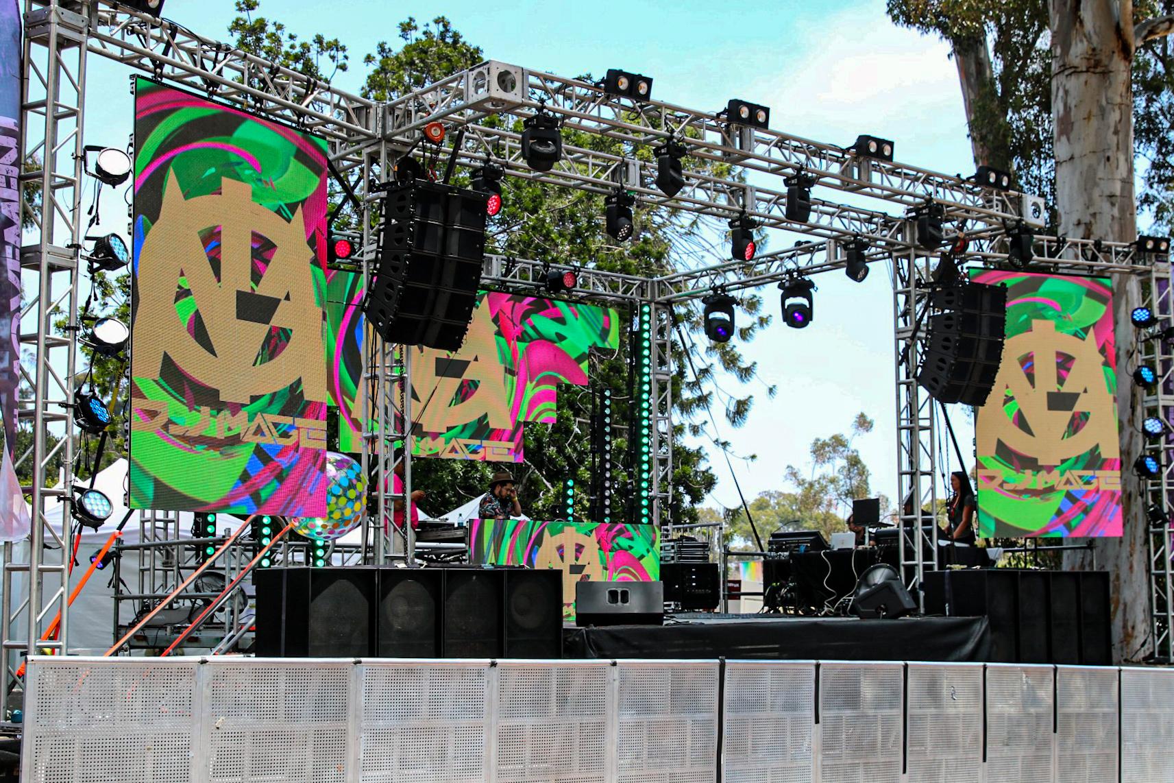 Hip Hop Stage Pride 2019 San Diego Pro Systems Av event Production
